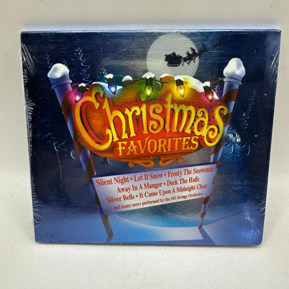 Christmas Favorites CD Featuring 101 Strings Orchestra 2011 Sonoma SBX2-0305